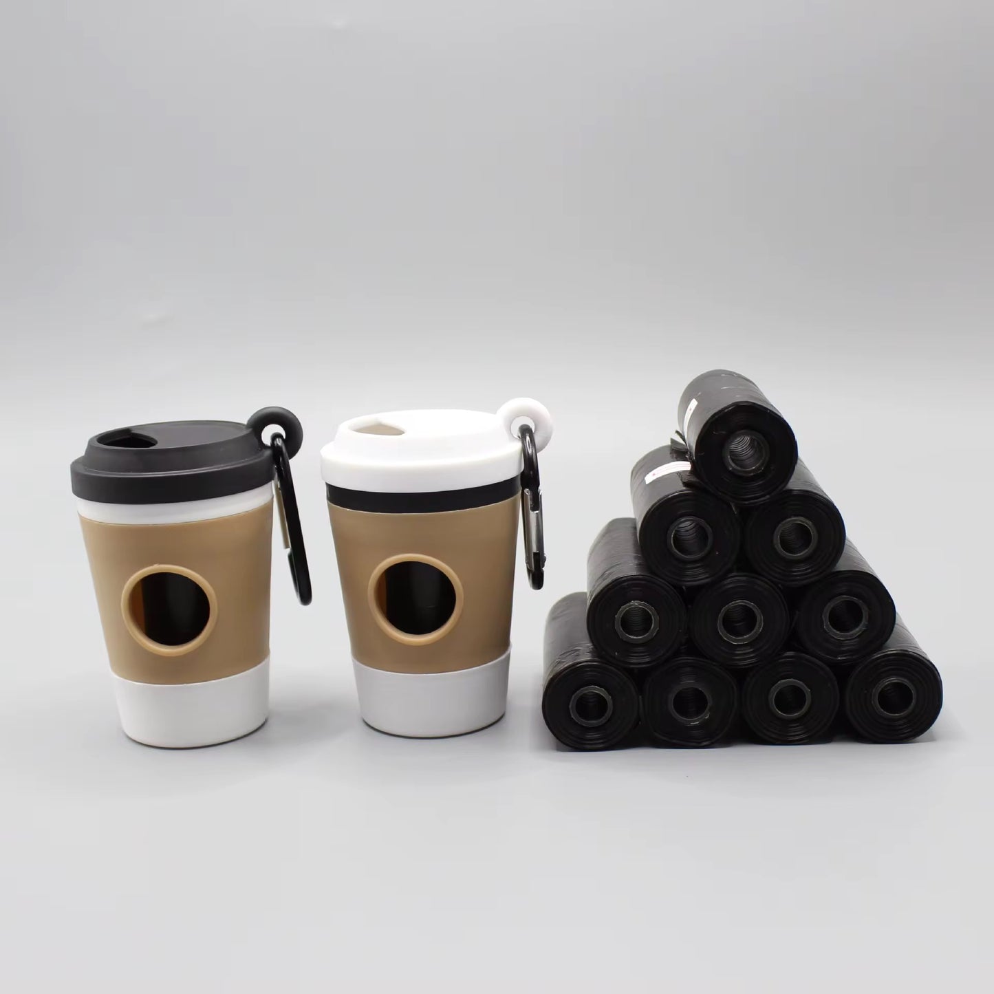 Dog Poop Bag Holder – Coffee Cup Design