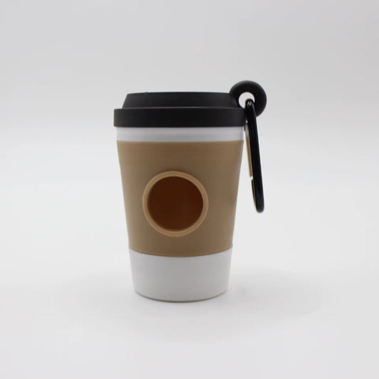 Dog Poop Bag Holder – Coffee Cup Design