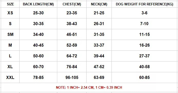 Dog Raincoat – 3 Sizes Available