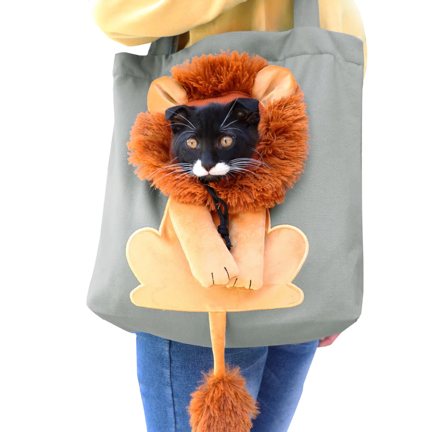 Lion Tote Bag Pet Carrier