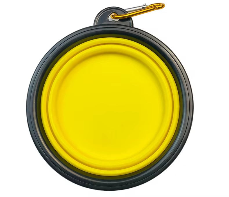 Collapsible Pet Food Bowl – Portable Dog & Cat Travel Bowl